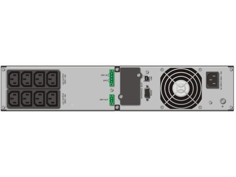 UPS ON-LINE 1000VA 8X IEC OUT, USB/RS-232, LCD, RACK 19''/TOWER, POWER FACTOR 0,9 UPS ON-LINE 1000VA 8X IEC OUT, USB/RS-232, LCD, RACK 19''/TOWER, POWER FACTOR 0,9