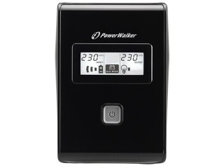 Zasilacz awaryjny line-interactive 650VA 2X 230V PL OUT, RJ11 IN/OUT, LCD