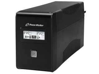 Zasilacz awaryjny line-interactive 650VA 2X 230V PL OUT, RJ11 IN/OUT, LCD
