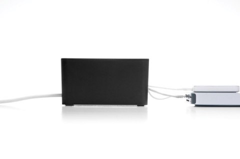 CableBox mini organizer kabli czarny CableBox mini organizer kabli czarny