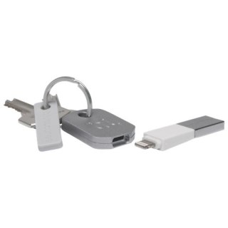 KII klucz ładowarka USB Lightning biała