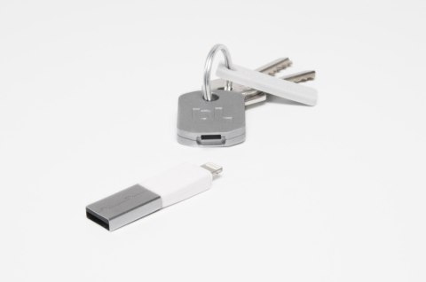 KII klucz ładowarka USB Lightning biała KII klucz ładowarka USB Lightning biała