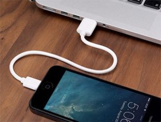 Kabel Apple Lightning 20cm biały