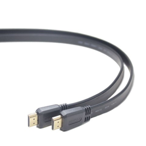 Kabel HDMI-HDMI v2.0 3D TV High Speed Ethernet 1.8M płaski (pozłacane końcówki) Kabel HDMI-HDMI v2.0 3D TV High Speed Ethernet 1.8M płaski (pozłacane końcówki)