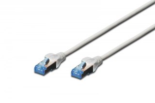 Patch cord F/UTP kat.5e PVC 0,5m Szary