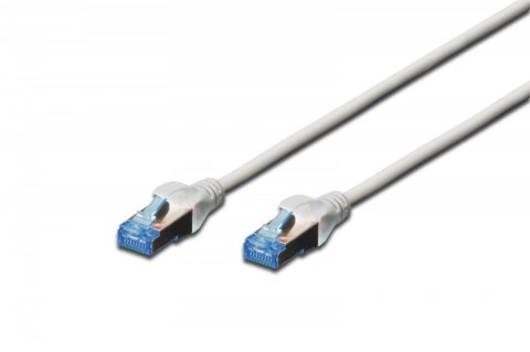 Patch cord F/UTP kat.5e PVC 10m Szary Patch cord F/UTP kat.5e PVC 10m Szary