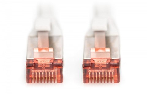 Patch cord S/FTP kat.6 LS0H 3m Szary