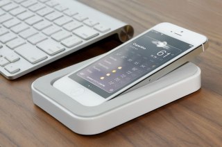 Saidoka ładowarka biurkowa iPhone 5, 5S Biała