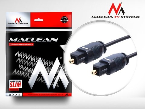 Przewód optyczny Toslink SLIM 3m MCTV-753