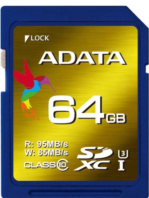 SD XC XPG 64GB UHS-1 U3/Class10 4K 3D SD XC XPG 64GB UHS-1 U3/Class10 4K 3D