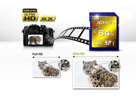 SD XC XPG 64GB UHS-1 U3/Class10 4K 3D SD XC XPG 64GB UHS-1 U3/Class10 4K 3D