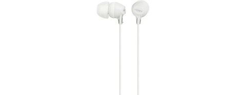 Słuchawki handsfree mikrofon MDR-EX15AP białe