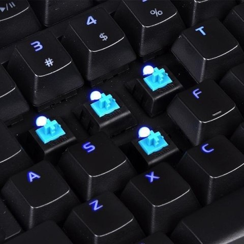 Tt eSPORTS Mechaniczna klawiatura dla graczy - Poseidon ZX Blue Switch Tt eSPORTS Mechaniczna klawiatura dla graczy - Poseidon ZX Blue Switch