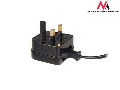 Adapter zasilania UK na gniazdo EU MCE71 Czarny Adapter zasilania UK na gniazdo EU MCE71 Czarny