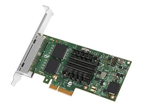 Karta sieciowa Gigabit I350 4xRJ45 PCIe bulk I350T4V2BLK Karta sieciowa Gigabit I350 4xRJ45 PCIe bulk I350T4V2BLK