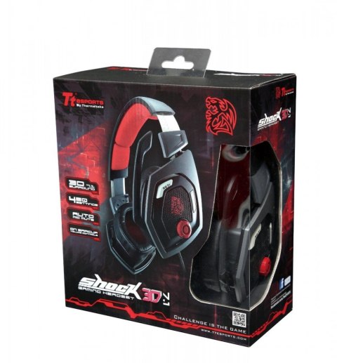 Słuchawki dla graczy Tt eSPORTS - Shock 3D 7.1 Słuchawki dla graczy Tt eSPORTS - Shock 3D 7.1