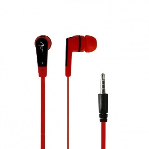 Słuchawki douszne z mikrofonem S2D czerwone smartfon/Mp3/tablet Słuchawki douszne z mikrofonem S2D czerwone smartfon/Mp3/tablet