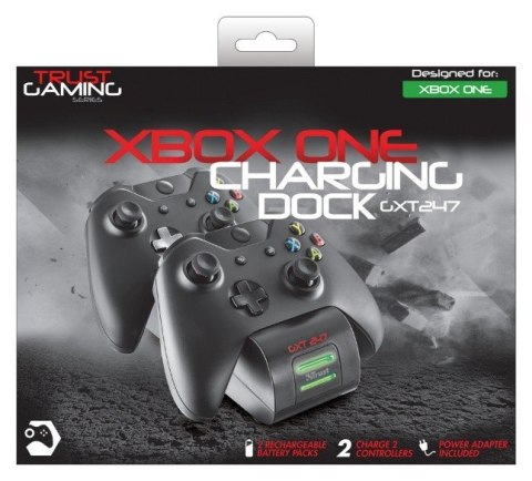 Stacja ładująca dwa kontrolery Xbox One GXT 247 Duo Stacja ładująca dwa kontrolery Xbox One GXT 247 Duo