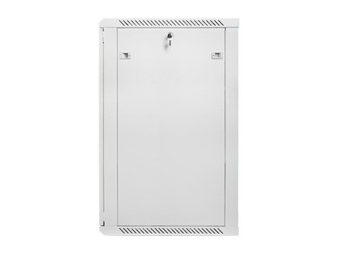 Szafa instalacyjna wisząca 19 22U 600X600mm szara (drzwi szklane) Szafa instalacyjna wisząca 19 22U 600X600mm szara (drzwi szklane)