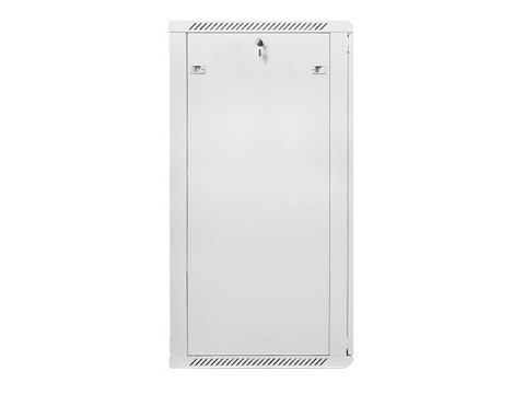Szafa instalacyjna wisząca 19'' 27U 600X600mm szara (drzwi szklane)