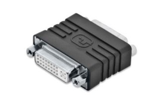 Adapter DVI-I DualLink WQXGA 30Hz Typ DVI-I (24+5)/DVI-I (24+5) Ż/Ż Czarny