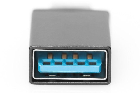 Adapter USB USB 3.1 Gen.1 SuperSpeed 5Gbps Typ USB C/USB A M/Ż Czarny Adapter USB USB 3.1 Gen.1 SuperSpeed 5Gbps Typ USB C/USB A M/Ż Czarny