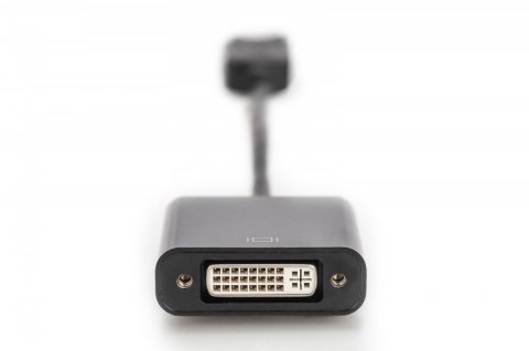 Kabel adapter Displayport z zatrzaskiem 1080p 60Hz FHD Typ DP/DVI-I (24+5) M/Ż czarny 0,15m Kabel adapter Displayport z zatrzaskiem 1080p 60Hz FHD Typ DP/DVI-I (24+5) M/Ż czarny 0,15m