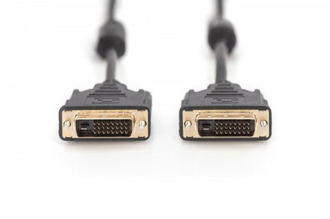 Kabel połączeniowy DVI-D DualLink WQXGA 30Hz Typ DVI-D (24+1)/DVI-D (24+1) M/M 3m Czarny Kabel połączeniowy DVI-D DualLink WQXGA 30Hz Typ DVI-D (24+1)/DVI-D (24+1) M/M 3m Czarny