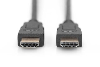 Kabel połączeniowy HDMI HighSpeed z Ethernetem 4K 30Hz UHD Typ HDMI A/HDMI A M/M 10m Czarny
