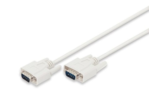 Kabel połączeniowy RS232 1:1 Typ DSUB9/DSUB9 M/M 2m Szary Kabel połączeniowy RS232 1:1 Typ DSUB9/DSUB9 M/M 2m Szary