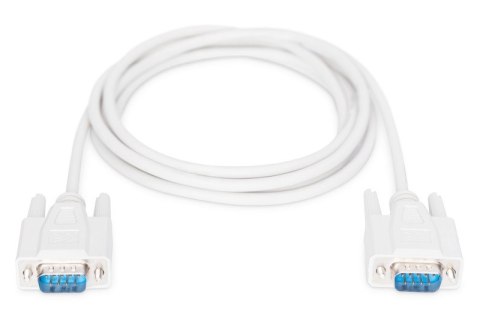 Kabel połączeniowy RS232 1:1 Typ DSUB9/DSUB9 M/M 2m Szary Kabel połączeniowy RS232 1:1 Typ DSUB9/DSUB9 M/M 2m Szary