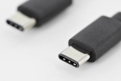 Kabel połączeniowy USB 2.0 HighSpeed Typ USB C/USB C M/M 1,8m Czarny