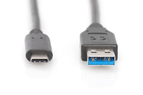Kabel połączeniowy USB 3.1 Gen.1 SuperSpeed 5Gbps Typ USB A/USB C M/M 1m Czarny