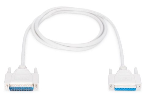 Kabel przedłużający LPT Typ DSUB25/DSUB25 M/Ż 2m Szary Kabel przedłużający LPT Typ DSUB25/DSUB25 M/Ż 2m Szary