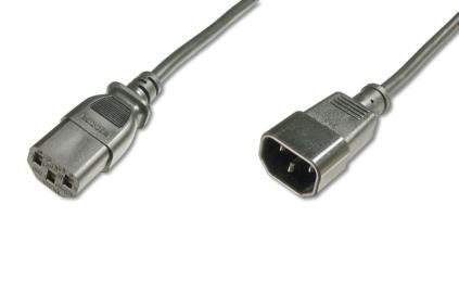 Kabel przedłużający zasilający Typ IEC C14/IEC C13 M/Ż 1,2m Czarny Kabel przedłużający zasilający Typ IEC C14/IEC C13 M/Ż 1,2m Czarny