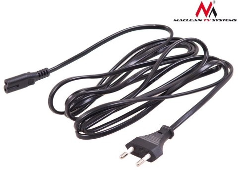 Kabel zasilający ósemka 2 pin 1,5M wtyk EU MCTV-809 Kabel zasilający ósemka 2 pin 1,5M wtyk EU MCTV-809