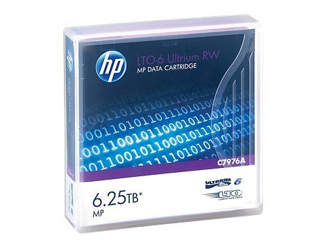 LTO-6 Ultrium 6.25TB MP RW Data Cartridge C7976A LTO-6 Ultrium 6.25TB MP RW Data Cartridge C7976A