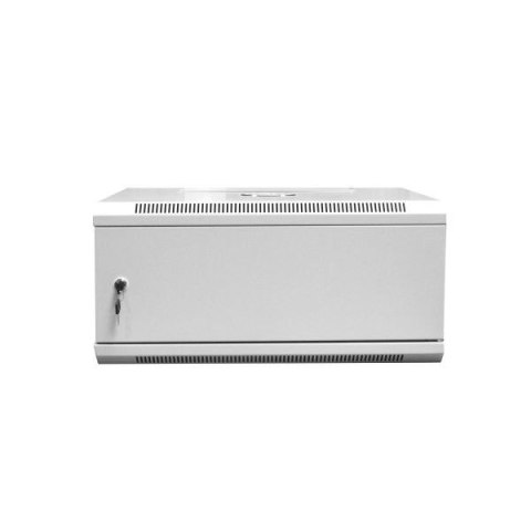 Szafa wisząca jednosekcyjna 19 4U 279/600/450mm, drzwi metalowe, szara (RAL7035), zmontowana Szafa wisząca jednosekcyjna 19 4U 279/600/450mm, drzwi metalowe, szara (RAL7035), zmontowana