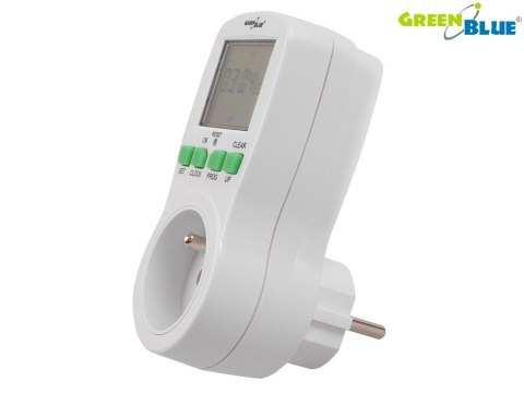 Timer cyfrowy GB107 GreenBlue 16 programów Timer cyfrowy GB107 GreenBlue 16 programów