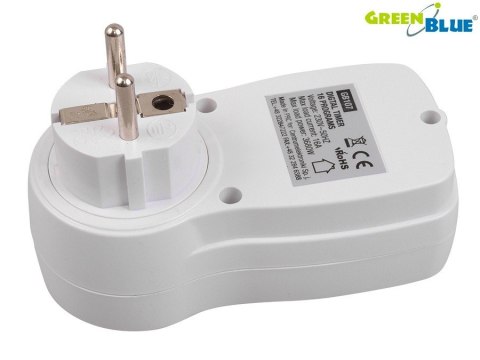 Timer cyfrowy GB107 GreenBlue 16 programów Timer cyfrowy GB107 GreenBlue 16 programów