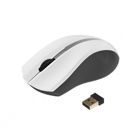 Mysz bezprzewodowo-optyczna USB AM-97B biała Mysz bezprzewodowo-optyczna USB AM-97B biała