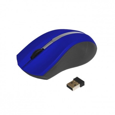 Mysz bezprzewodowo-optyczna USB AM-97E niebieska Mysz bezprzewodowo-optyczna USB AM-97E niebieska
