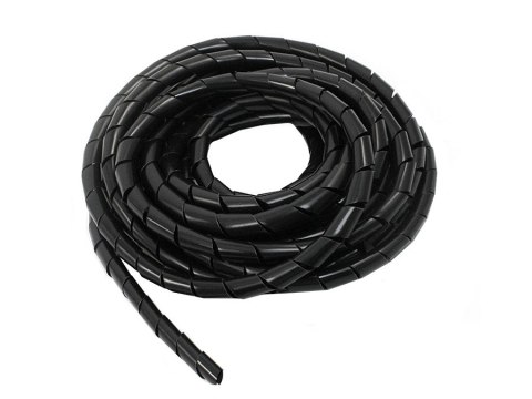 Osłona maskująca na kable MCTV-685 B (8.7*10mm) 3m spirala Czarna