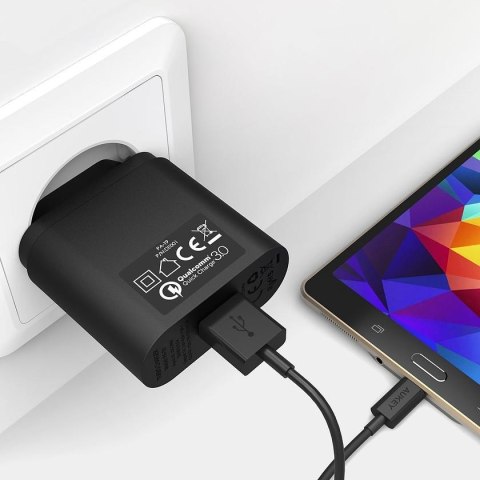 PA-T9 ładowarka sieciowa 1xUSB Quick Charge 3.0 3A 19.5W PA-T9 ładowarka sieciowa 1xUSB Quick Charge 3.0 3A 19.5W