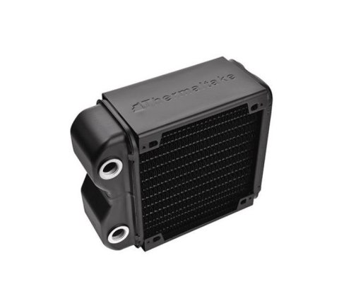 Pacific RL120 (120mm, 5x G 1/4", aluminium) radiator - Black Pacific RL120 (120mm, 5x G 1/4", aluminium) radiator - Black