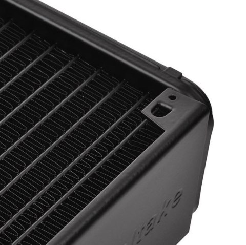 Pacific RL120 (120mm, 5x G 1/4", aluminium) radiator - Black Pacific RL120 (120mm, 5x G 1/4", aluminium) radiator - Black