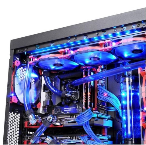 Pacific RL120 (120mm, 5x G 1/4", aluminium) radiator - Black Pacific RL120 (120mm, 5x G 1/4", aluminium) radiator - Black