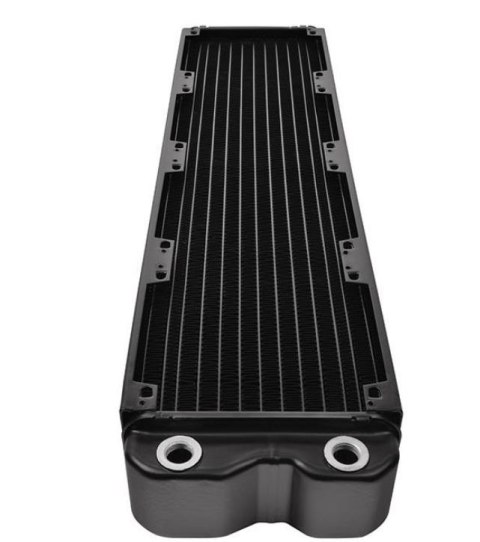 Pacific RL480 (480mm, 5x G 1/4", aluminium) radiator - Black Pacific RL480 (480mm, 5x G 1/4", aluminium) radiator - Black