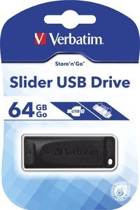 Pendrive Slider 64GB Black Pendrive Slider 64GB Black