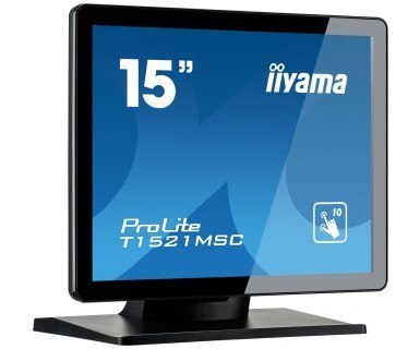 Monitor 15 T1521MSC-B1 POJEMNOŚCIOWY 10PKT.,TN,7H Monitor 15 T1521MSC-B1 POJEMNOŚCIOWY 10PKT.,TN,7H